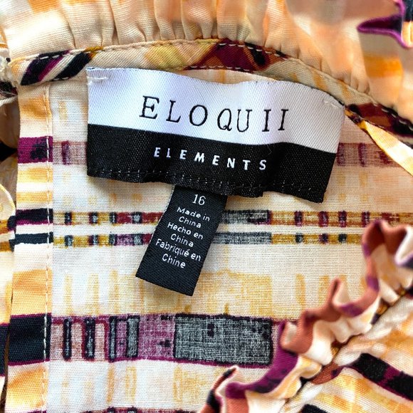 Puffed Sleeve Blouse Ruched Top Fit and Flare Blouse Ruffled Top Statement Piece - Picture 4 of 10